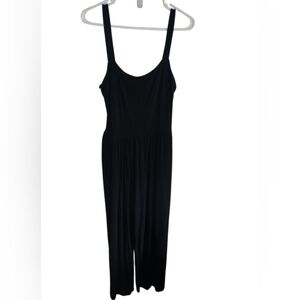 Black Sleeveless Jumpsuit